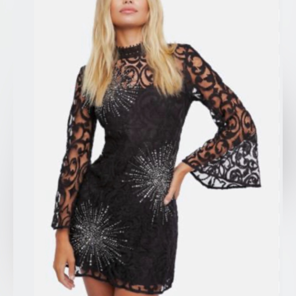 NWOT Free People North Star Mini Dress Size 4